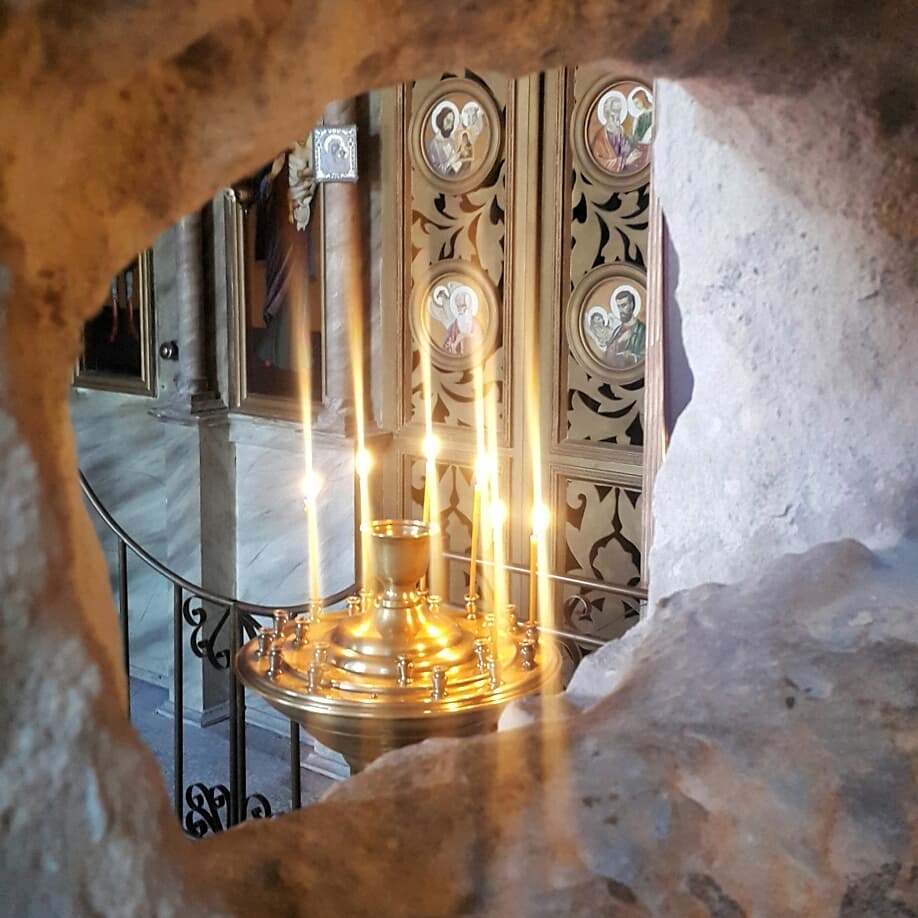 Алтарь в Инкерманском монастыре