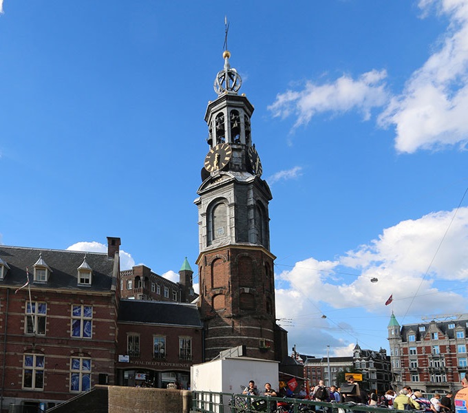 Монетная башня Амстердам