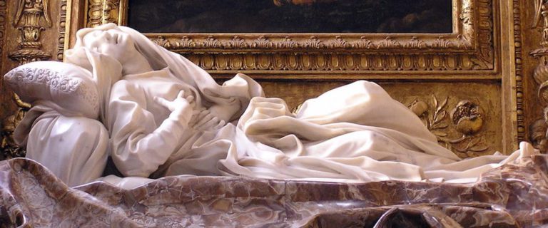 скульптура Экстаз Блаженной Людовики Альбертони