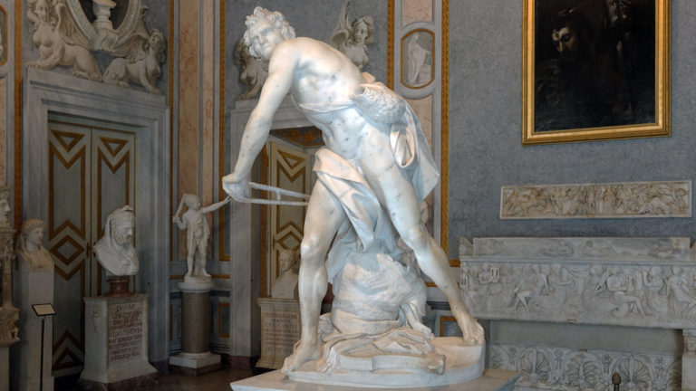 Скульптура Бернини Давид