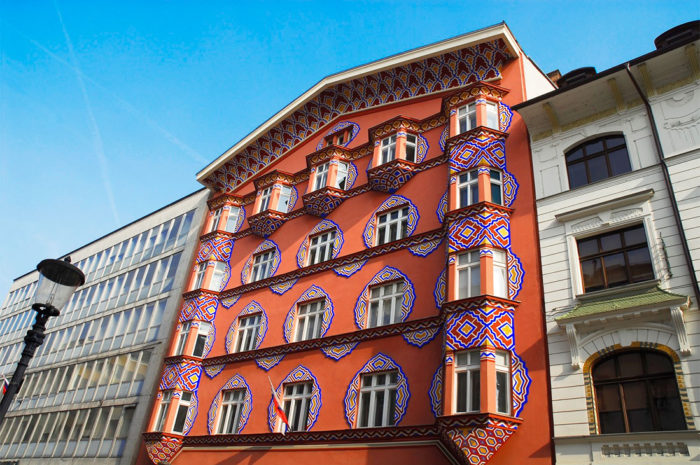 Архитектура модерна в Любляне
