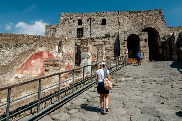 Крепостные стены и ворота Помпеи