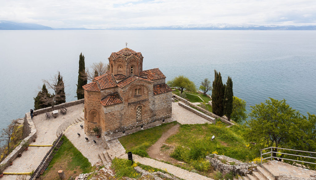 Церковь Святого Иоанна Канео на озеро Охрид