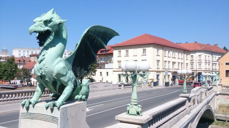 Мост Драконов Любляна