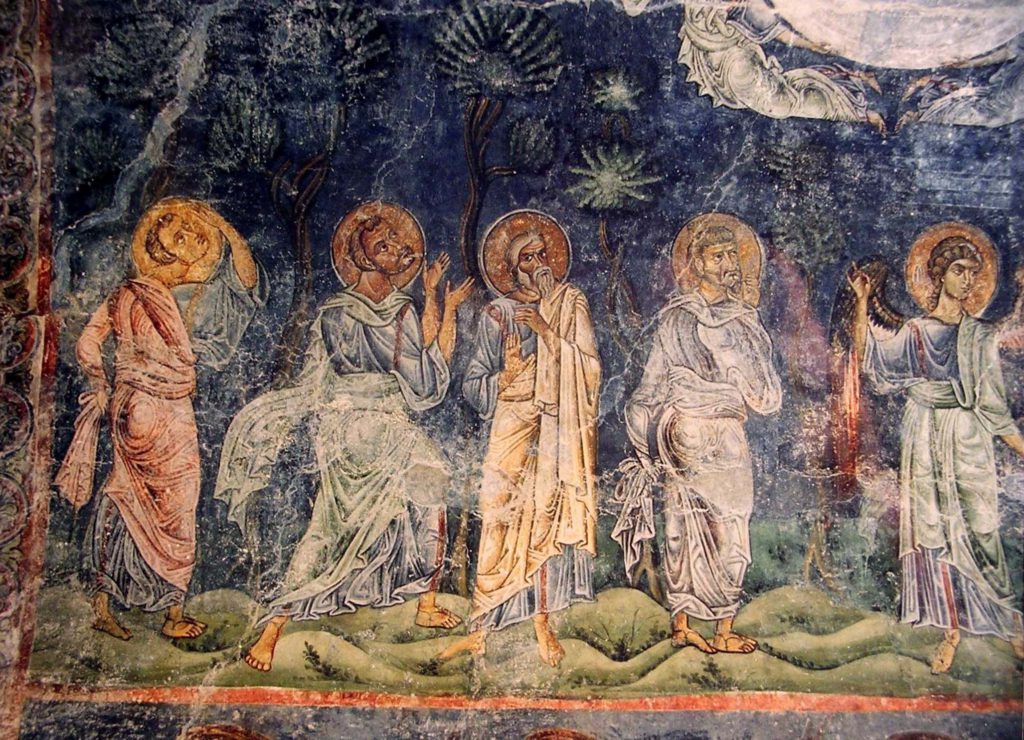 Фрески в Соборе Святой Софии в Охриде