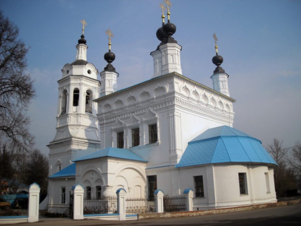 Калужский Покровский храм на рву