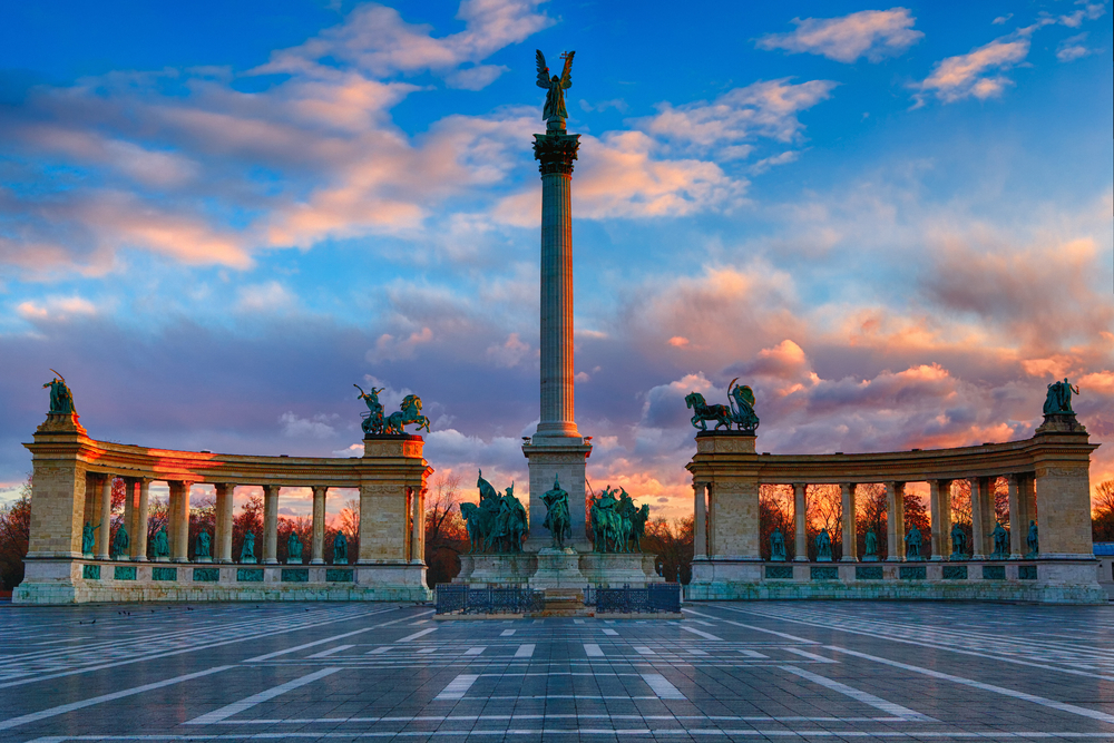 Площадь героев Будапешт