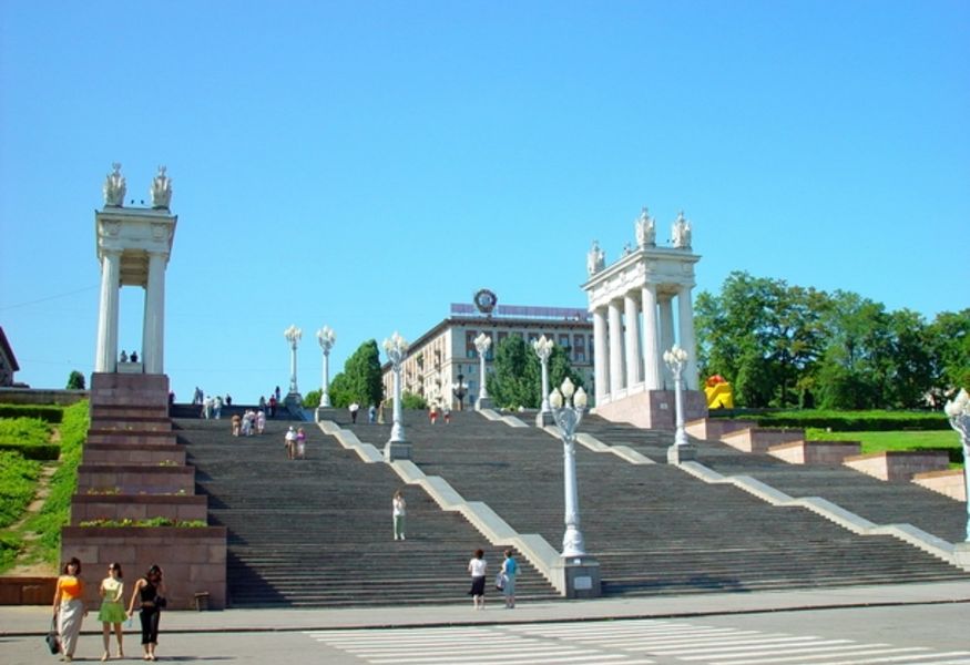 Центральная набережная Волгограда