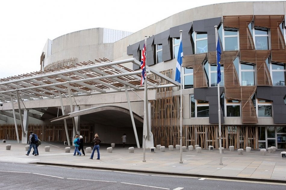Здание парламента Шотландии
