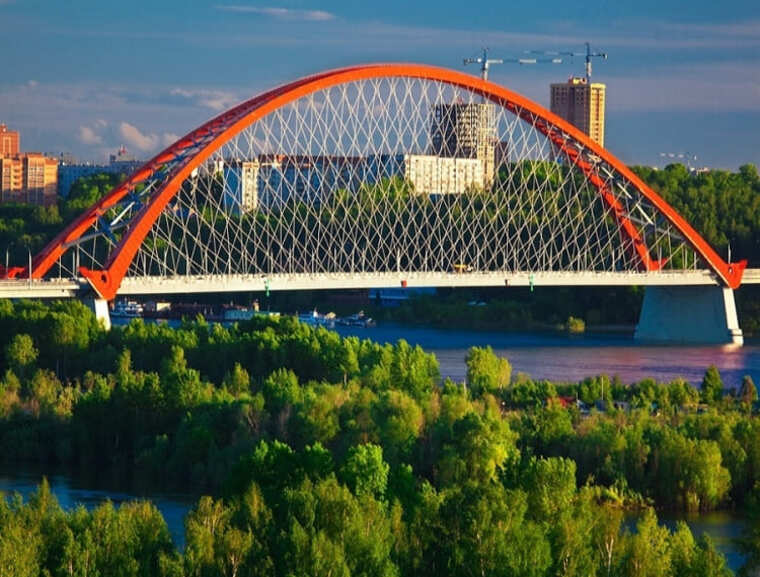 Бугринский мост - уникальное место в Новосибирске