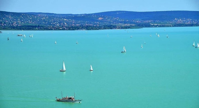 Озеро Балатон в Венгрии