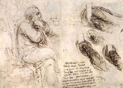 Рисунки Леонардо да Винчи