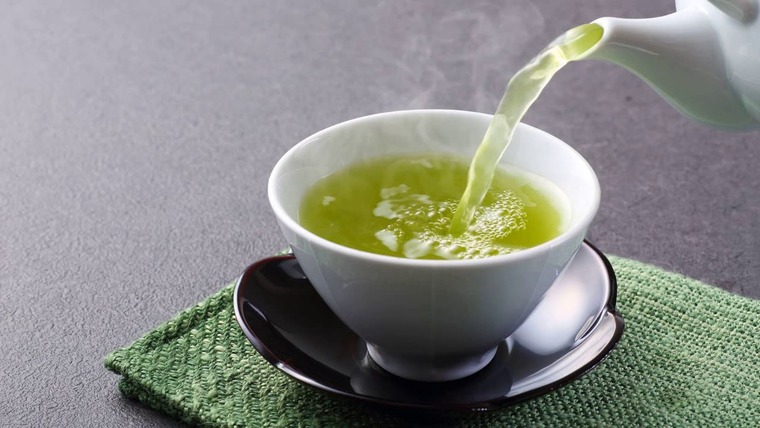 Кружка зеленого чая