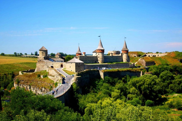 Старый замок Каменца-Подольского