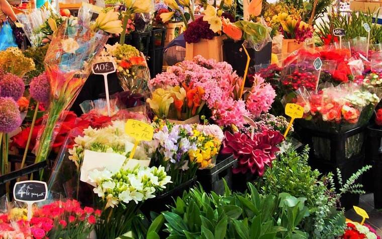 Цветочный рынок «Cours Saleya»